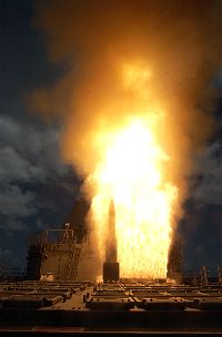 Missile test