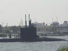 USS Texas submarine in Galveston Texas