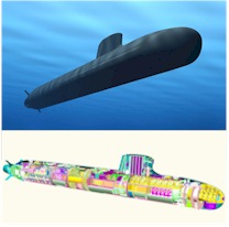 Barracuda submarine