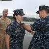 Lt. Britta Christianson first woman submarine