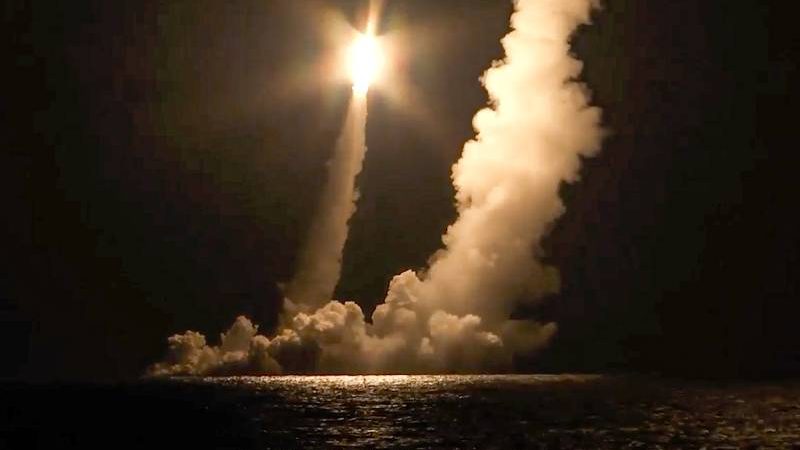 Russian Submarine Test-Fires ICBMs on Pacific Edge