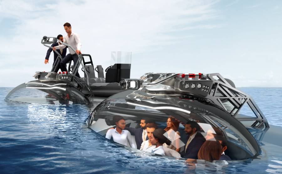 U-Boat Worx's New Superyacht Submarine Can Dive To More, 60% OFF