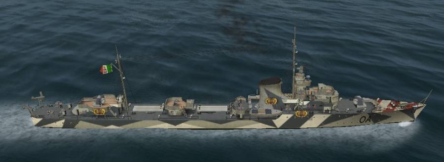 SH3 Mod: Regia Marina – Soldati class destroyers – 2021 edition