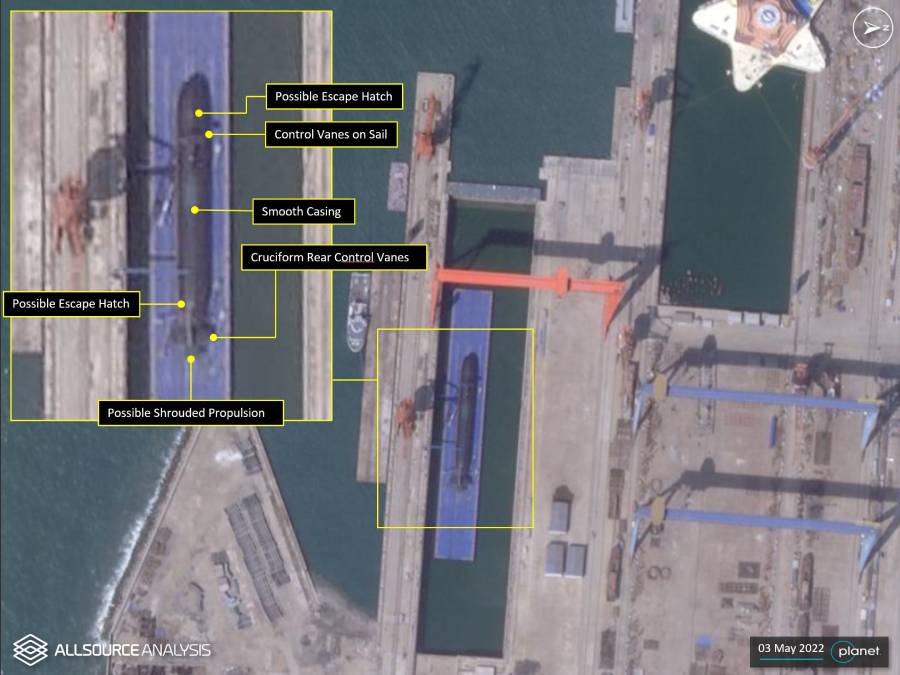 Satellite images suggest China may have developed new class of nuclear-powered submarine